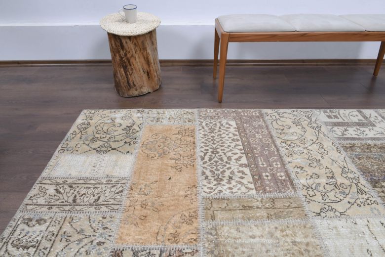 Vintage Patchwork Area Rug