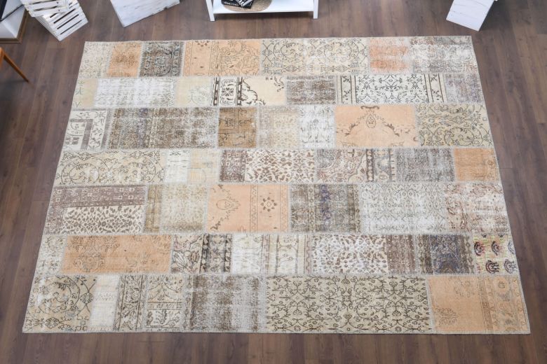 Vintage Patchwork Area Rug