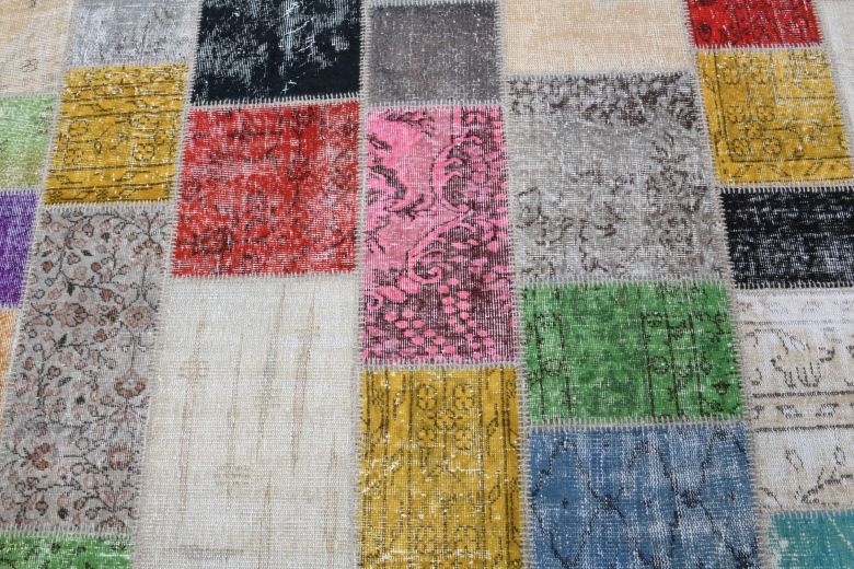 Vintage Patchwork Large Area Rug