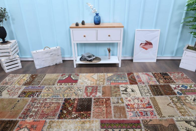 Vintage Patchwork Large Area Rug