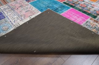 Vintage Patchwork Large Area Rug - Thumbnail