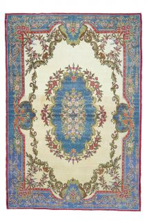 Vintage Persian Large Area Rug - Thumbnail