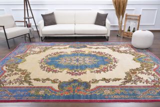 Vintage Persian Large Area Rug - Thumbnail