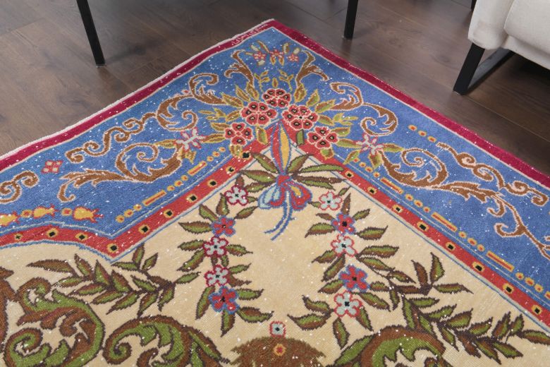 Vintage Persian Large Area Rug