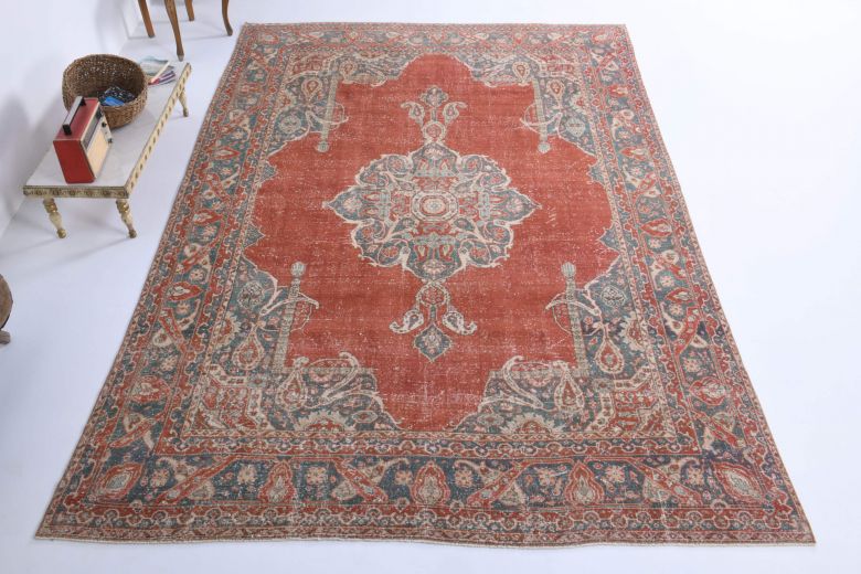 Vintage Large Area Rug