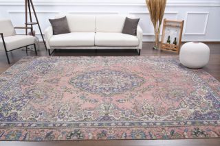 Vintage Large Area Rug - Thumbnail