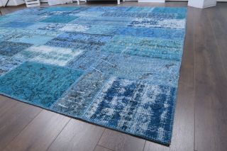 Vintage Patchwork Large Area Rug - Thumbnail