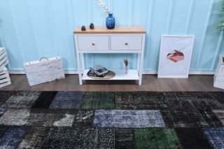 Vintage Patchwork Large Area Rug - Thumbnail