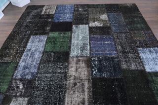 Vintage Patchwork Large Area Rug - Thumbnail