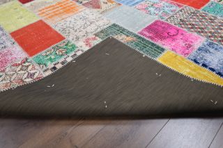 Vintage Patchwork Large Area Rug - Thumbnail