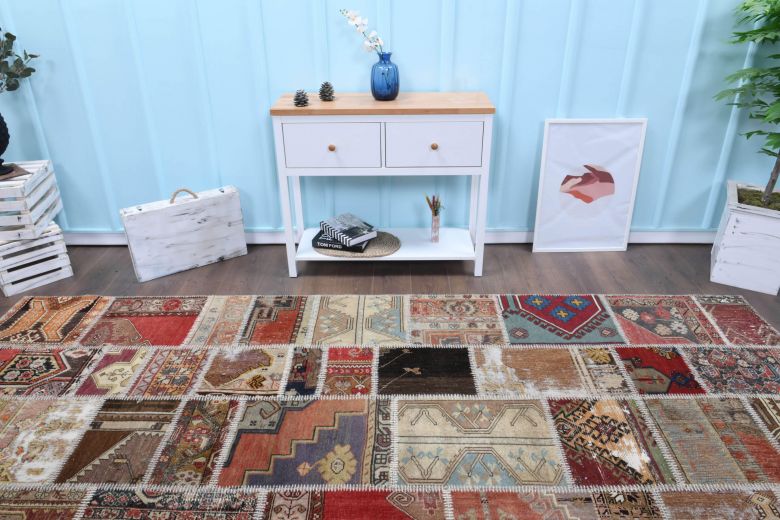 Vintage Patchwork Large Area Rug