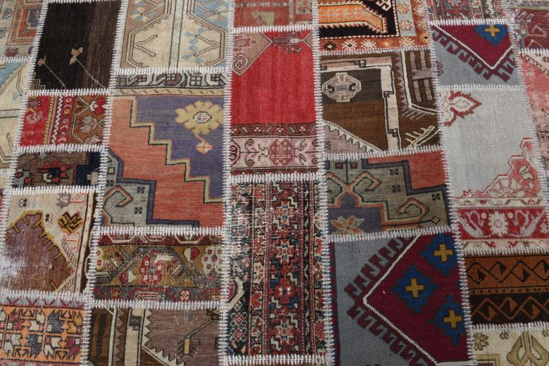 Vintage Patchwork Large Area Rug