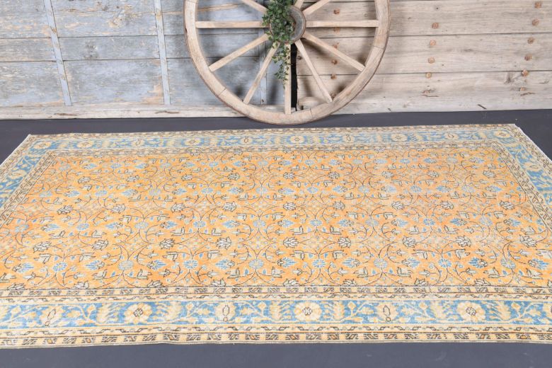 9x10 Handmade Vintage Area Rug