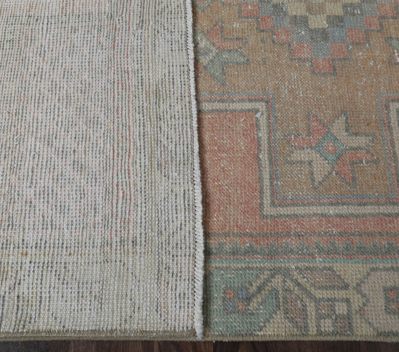 Akbora - Vintage Pastel Turkish Runner