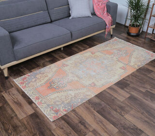 Akcicek - Oriental Persian Vintage Rug - Thumbnail