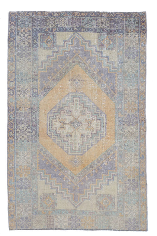 Akel - Semi Antique Vintage Turkish Rug