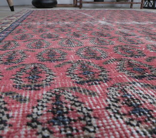 Akela - Turkish Wool Vintage Rug - Thumbnail