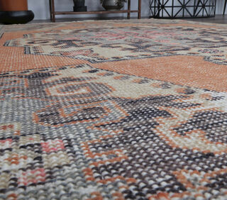 Akerkec - Oriental Turkish Vintage Rug - Thumbnail