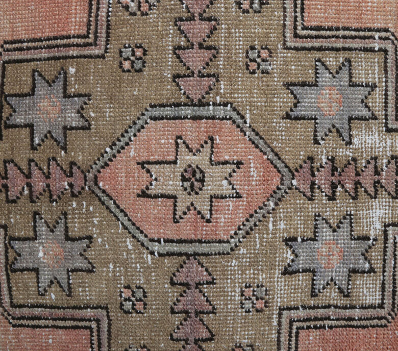 Akinci - Muted Colors Vintage Turkish Rug