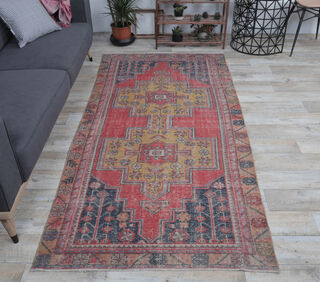 Akpamuk - Noble Turkish Vintage Rug - Thumbnail