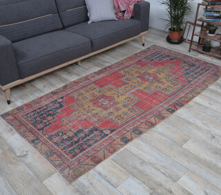 Akpamuk - Noble Turkish Vintage Rug - Thumbnail