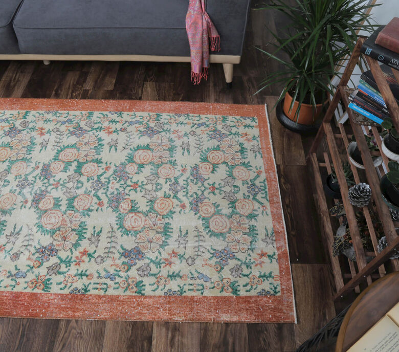 Aksev - High Garden Turkish Vintage Rug