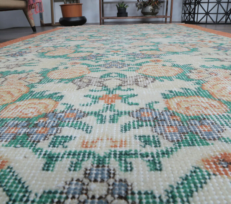 Aksev - High Garden Turkish Vintage Rug