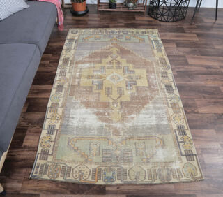 Alba - Farmhouse Decor Vintage Rug - Thumbnail