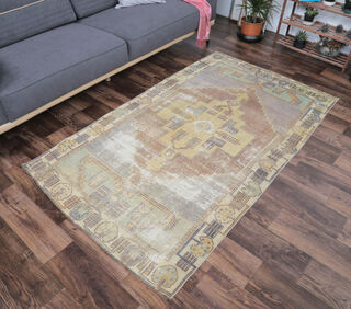 Alba - Farmhouse Decor Vintage Rug - Thumbnail