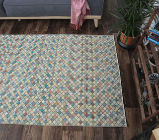 Aleyna - Modern Vintage Rug - Thumbnail