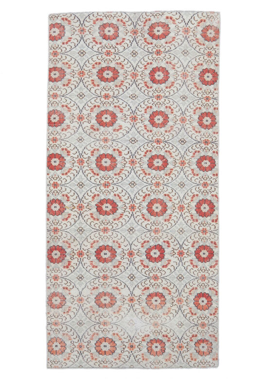 Alin - Turkish Vintage Floral Rug