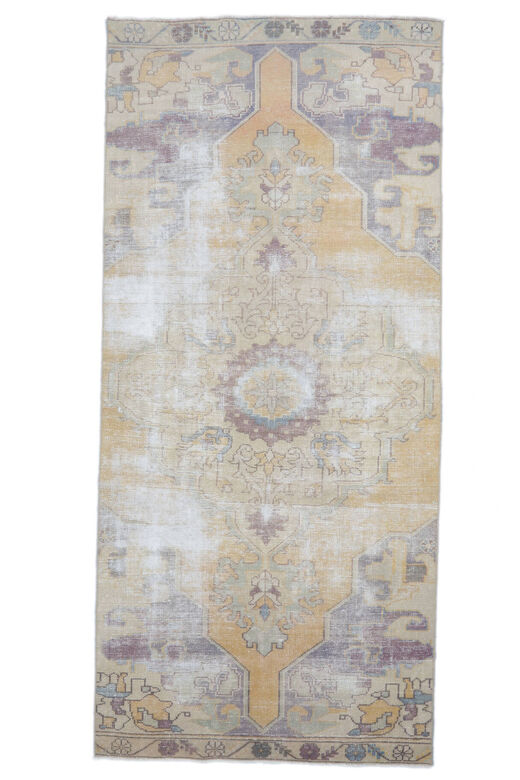 Alisay - Distressed Medallion Vintage Rug