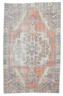 Aliza - Oriental Medallion Turkish Vintage Rug - Thumbnail