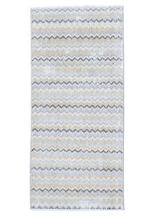 Amari - Zig Zag Neutral Vintage Rug - Thumbnail