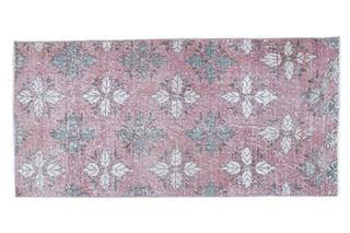 Anne - Faded Pink Small Rug - Thumbnail
