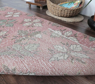 Anne - Faded Pink Small Rug - Thumbnail