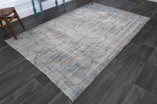 Wool Design - Antique Area Rug - Thumbnail