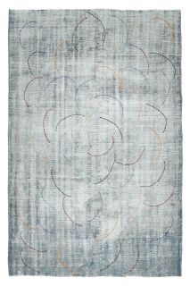 Wool Design - Antique Area Anatolian Rug - Thumbnail