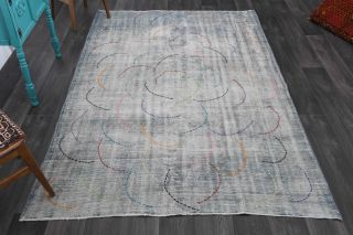 Wool Design - Antique Area Anatolian Rug - Thumbnail