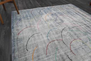 Wool Design - Antique Area Anatolian Rug - Thumbnail