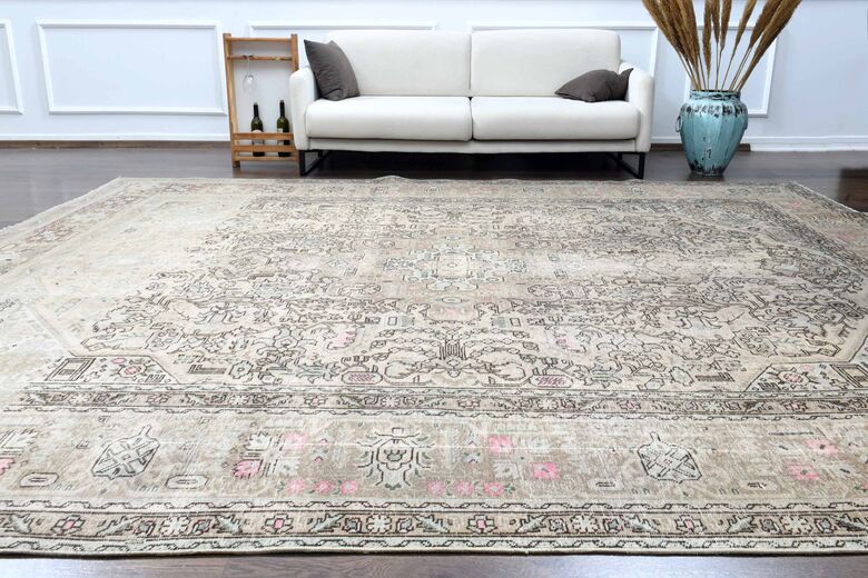 Antique Persian Handwoven Rug