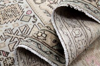 Antique Persian Handwoven Rug - Thumbnail