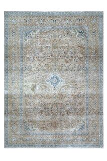 Antique Persian Handwoven Rug - Thumbnail