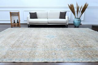 Antique Persian Handwoven Rug - Thumbnail