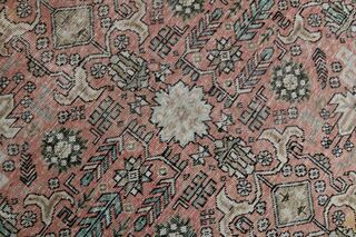 Rare Persian Vintage Woven Wool Rug - Thumbnail