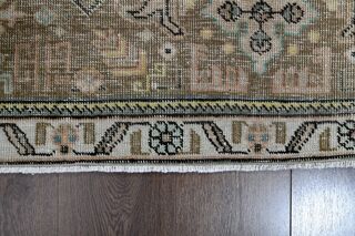 Rare Persian Vintage Woven Wool Rug - Thumbnail