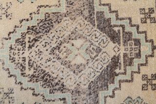 Turkish Oushak Antique Runner Rug - Thumbnail