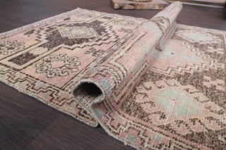 Turkish Oushak Antique Runner Rug - Thumbnail