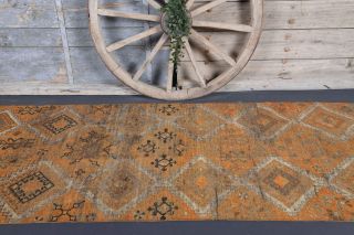 Tribal Antique Hallway Runner Rug - Thumbnail