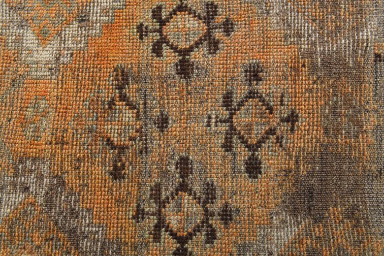 Tribal Antique Anatolian Hallway Runner Rug